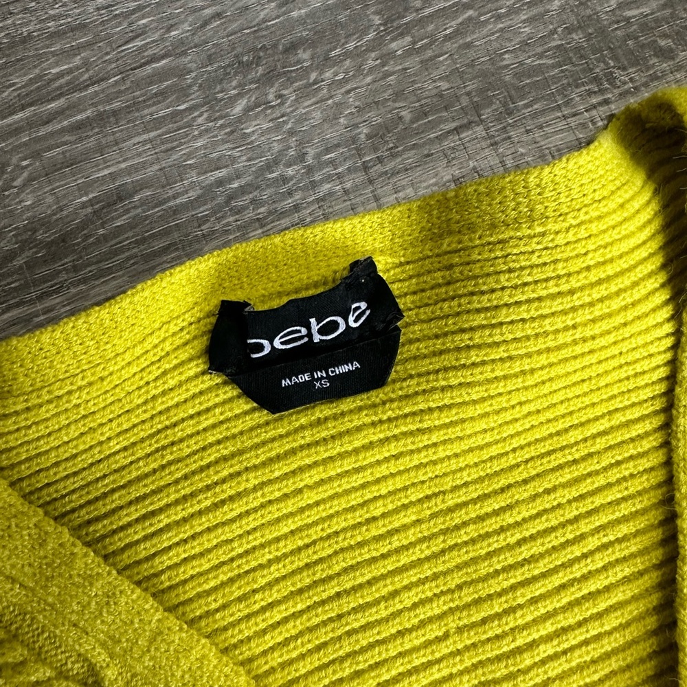 BEBE Cropped Sweater - Picture 3 of 4